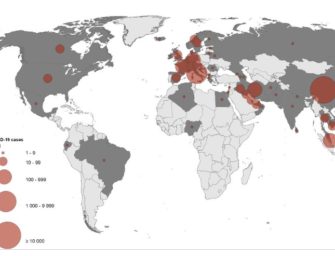 Registran nuevos casos de coronavirus alrededor del mundo