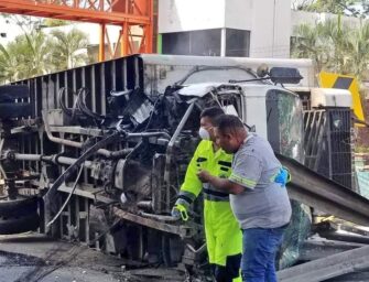 Esto se sabe del accidente que ocurre este 28 de marzo en la autopista Palín-Escuintla