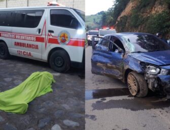 Seis guatemaltecos mueren al día debido a accidentes de tránsito