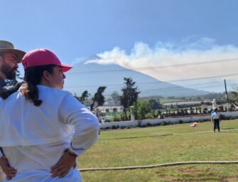 Persiste la lucha contra el incendio en el Volcán de Agua: Avances en el control, pero desafíos persisten