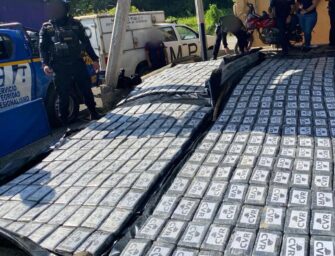 Policía Nacional Civil incauta más de Q84 millones en cocaína en Izabal