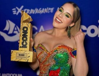 Allisson Valdez triunfa en Premios Ícono con un vestido que rinde homenaje al Quetzal