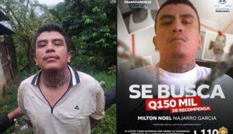 CAPTURAN AL SEXTO | Milton Najarro, fugado de Fraijanes II, cae en aldea Las Pitas, Izabal