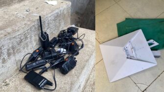 Requisa en Pavón revela antena Starlink, tecnología de Elon Musk, en caleta subterránea