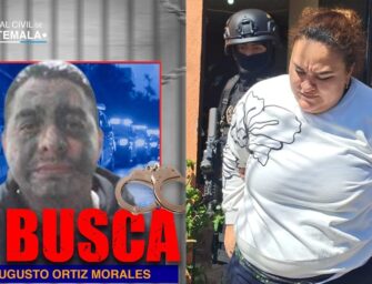 Capturan a pareja de “el smoking”, reo fugado de Fraijanes II, en allanamiento en Mixco