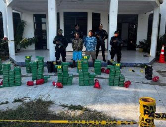 Incautan 375 kilogramos de droga en El Salvador que tenían como destino Guatemala