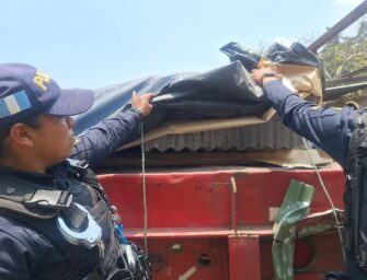 Recuperan cargamento de láminas valorado en Q270 mil tras robo en zona 18