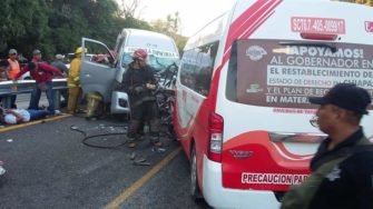 Hecho de tránsito deja 15 heridos en Huehuetenango