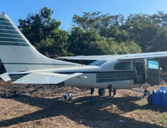 Finaliza inspección de aeronave: no encuentran droga