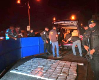 176 paquetes de droga incautados