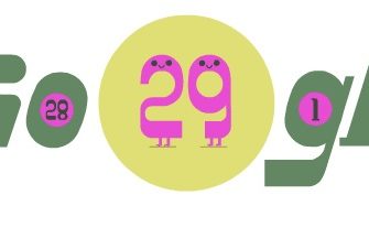 El doodle de Google está dedicado al 2020, año bisiesto
