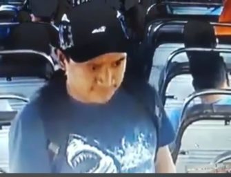 Así queda grabado el asalto a pasajeros