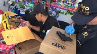 Dos capturados en Villa Nueva por tener armas para uso exclusivo de las fuerzas de seguridad