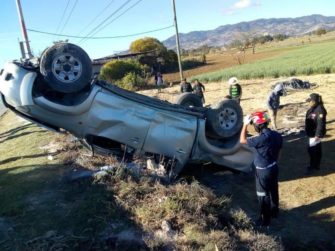 Alcalde sufre accidente en Chimaltenango
