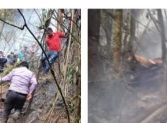 Avioneta se desploma en Tajumulco, reportan dos muertos