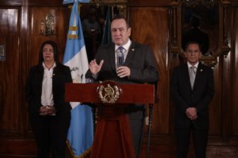 Presidente Alejandro Giammattei decretó Estado de Calamidad