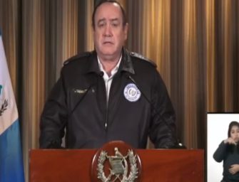 Giammattei anuncia el cierre voluntario de industrias y confirma otro caso de coronavirus