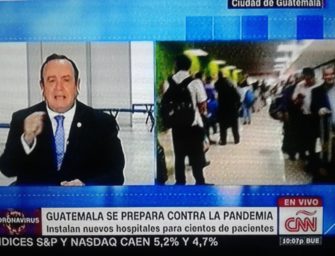 Giammattei confirma a CNN que hay ocho casos de coronavirus en Guatemala