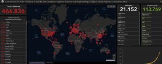 En el mundo han muerto más de 20 mil personas por COVID-19