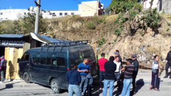Accidente deja seis personas heridas en Sololá