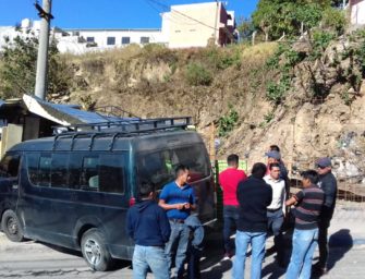 Accidente deja seis personas heridas en Sololá