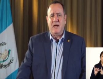Giammattei confirma 74 casos de COVID-19 y descarta masificación de pruebas