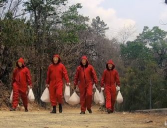 ¿Quiénes son las personas con máscaras de «La casa de papel» que entregan víveres a los más necesitados en Guatemala?