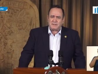 «Veté la ley, no el concepto», dice Giammattei sobre el Decreto 15-2020