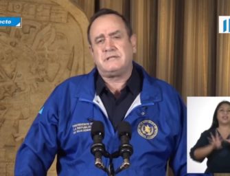 Giammattei reporta 14 contagios nuevos de COVID-19 y resalta descenso de casos positivos