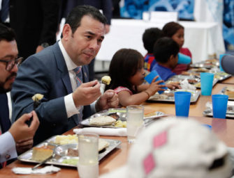 Mensaje que le manda el expresidente Jimmy Morales a Giammattei