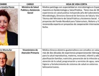 ¿Quién es Amelia Flores, la nueva ministra de Salud?