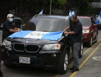 Este fue el motivo de la manifestación que se realizó hoy en Guatemala