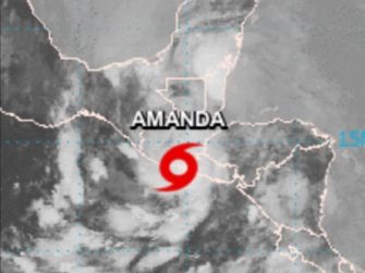 Recuento de los daños de la Depresión Tropical Amanda en Guatemala