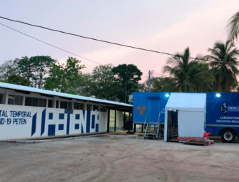 Inacif habilita laboratorio móvil para pruebas de Covid-19 en Petén