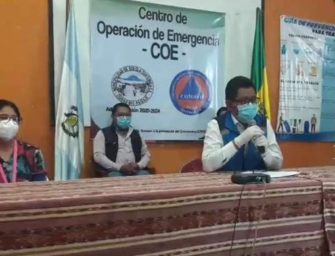 Sololá llega a 38 casos positivos de Covid-19