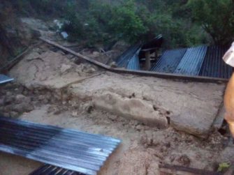Muere una persona en Jocotán y dos quedan heridas por las lluvias