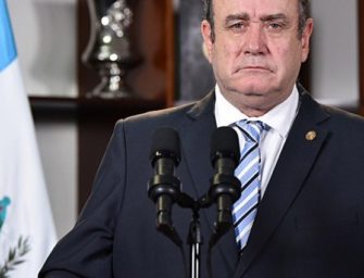 Giammattei, «non grato» en Chimaltenango y rechazado en Totonicapán