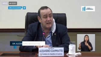 COVID-19 | Giammattei: Hoy si es problema de la gente