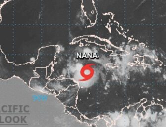 Advierten de llegada de tormenta Nana a Guatemala