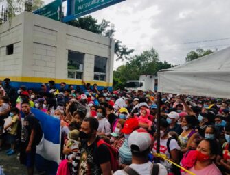 A punto de entrar nueva caravana hondureña a Guatemala