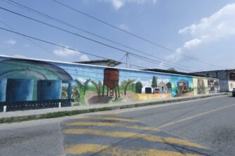 Se promueve arte urbano en lugares emblemáticos de Guatemala