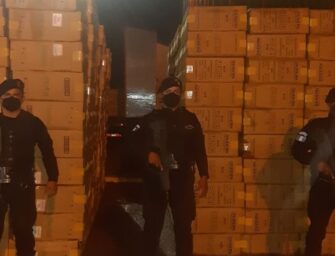 Millonaria suma de cigarrillos decomisados en Petén