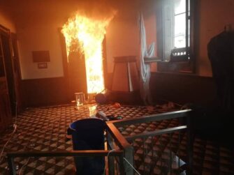 Tras incendio del Congreso, Alejandro Giammattei publica este tuit