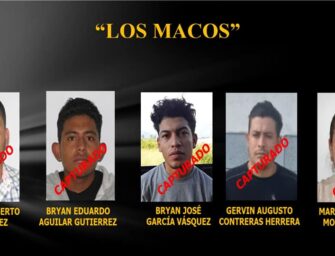 Caen «Los Macos» señalados de asesinar a mujeres