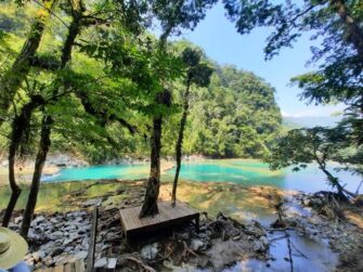 Aguas de Semuc Champey vuelven a su color turquesa