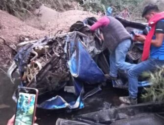 Accidente deja diez fallecidos en el suroccidente de Guatemala