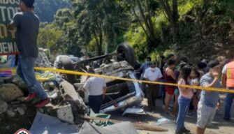 Se registra multiple colisión en San Marcos con víctimas mortales