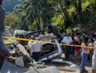 Se registra multiple colisión en San Marcos con víctimas mortales