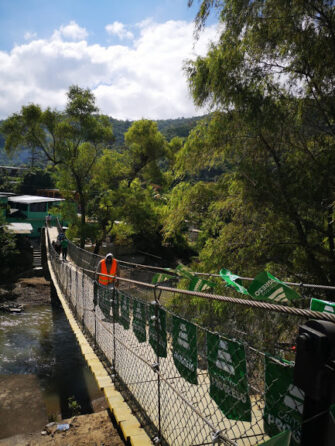 Así queda el Paseo Verde El Sinaca