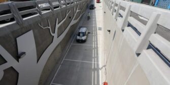 Detalles: Inauguran paso a desnivel en la zona 12